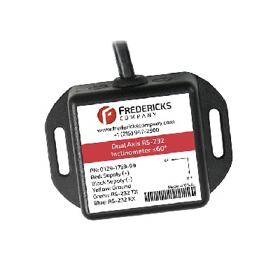 0729-1759-99（±60°，RS232）雙軸傾角傳感器